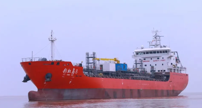 新樂(lè)造船成功交付新一海海運(yùn)8500噸雙相不銹鋼化學(xué)品船